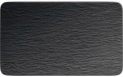 Villeroy & Boch Farfurie plată Villeroy & Boch Manufacture Rock 28x14 cm, neagră