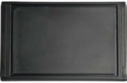 Gastro Fund 350x230x12 negru cu caneluri, din plastic, masiv, Gastro (00855) Tocator