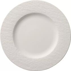 Villeroy & Boch Sekély tányér, Villeroy & Boch Manufacture Rock 27 cm, fehér