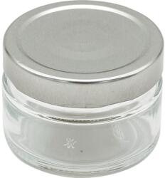 Gastro Befőttes üveg, Elena 106 ml 6 db, ezüst fedő