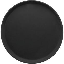 Cambro Kerek tálca, Cambro 35, 6 cm, fekete (1400CT110)