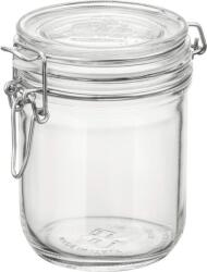 Bormioli Rocco Fido befőttes üveg, 500 ml, csatos zár, egyenes (093872)