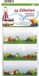 Gastro matricák befőttesüvegekre, 24 darab