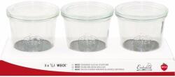 Weck Befőttes üvegek 290 ml, Weck 3 db, tetővel (d0055087)