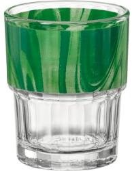 Bormioli Rocco Egymásba rakható pohár, Bormioli Rocco Lyon 200 ml, zöld