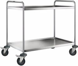 B. PRO Felszolgáló kocsi, rozsdamentes acél, Blanco SW 10x6-2
