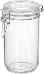 Bormioli Rocco Fido befőttes üveg, 750 ml, csatos zár, egyenes (093889)