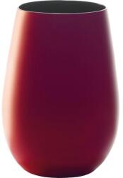 Stulzle-oberglas Pohár, Stölzle Elements 465 ml, piros/fekete