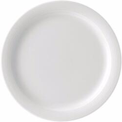 BAUSCHER Sekély tányér, Bauscher System, 25, 5 cm, fehér
