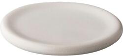Style Point Sekély tányér magas peremmel, Style Point Vulcanic 24, 5 cm, fehér/szatén