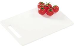 Kesper Vágódeszka, 340/240/6, minőségi műanyag (PE), mosogatógépben mosható, fehér, Kesper