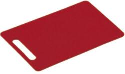 Kesper Vágódeszka, 240/150/6, minőségi műanyag (PE), mosogatógépben mosható, piros, Kesper