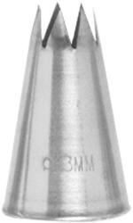 schneider Díszítőcső, csillag alakú, Schneider, 13 mm