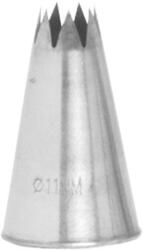 schneider Díszítőcső, csillag alakú, Schneider, 11 mm