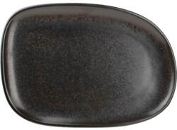 Fine2Dine Sekély tányér, F2D Ceres Black, 33x23 cm (221154086)