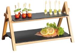 Kesper 2 emeletes tálaló állvány, Kesper, 31 cm (38118)