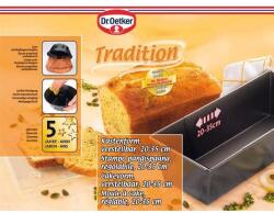 Dr. Oetker Állítható Dr. Oetker sütőforma Tradition 20-35x11, 5 cm, szögletes (1446)