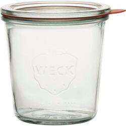 Weck 500 ml befőttes üveg, 4 db, fedővel, tömítéssel, szorítókkal, Weck