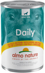 Almo Nature Daily 12x400g Almo Nature Daily csirke nedves kutyatáp