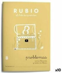 Señorío De Rubiós Caiet de matematică Rubio Nº 8 A5 Spaniolă 20 Frunze (10 Unități)