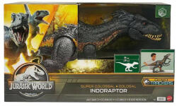 Mattel Jurassic World - Szuper Kolosszális Indoraptor óriás dinoszaurusz figura (HKY14)