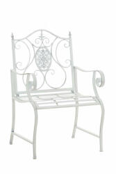  Punjab vidéki stílusú kerti szék antik fehér 111525531