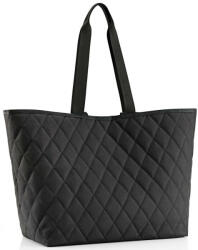 Reisenthel classic shopper XL fekete steppelt női shopper táska (DL7059)