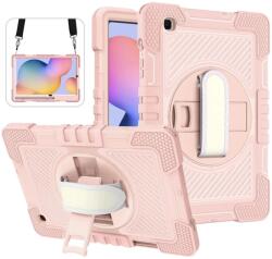 Techsuit Husa pentru Huawei MatePad 11 2023 - Techsuit StripeShell 360 - Pink (KF2314707) - Technodepo