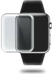  3D Full ragasztós Apple Watch Üvegfólia - Fekete Watch 4 40 mm