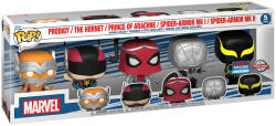 Funko POP! Marvel 5-Pack Beyond Amazing Spider-Man Prodigy / The Hornet / Prince of Arachne /Spider-Armor MK I / Spider-Armor MK II (Special Edition)