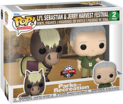 Funko POP! Television 2-Pack Parks and Recreation Li'l Sebastian & Jerry Harvest Festival (Special Edition)