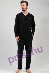 Vienetta Extra méretű hosszúnadrágos gombos férfi pizsama (FPI5284 2XL)