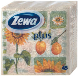 Zewa Plus 1 rétegű szalvéta, napraforgó (45 db) - beauty