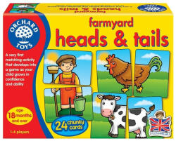 Orchard Toys Prietenii de la Ferma - Farmyard Heads and Tails (OR018)