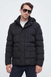 Geox rövid kabát HILSTONE férfi, fekete, téli, - fekete 48