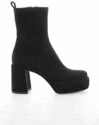 Kennel & Schmenger magasszárú cipő velúrból Clip fekete, női, magassarkú, 21-60020.470 - fekete Női 39