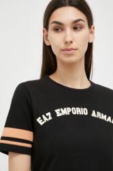 EA7 Emporio Armani t-shirt női, fekete - fekete XS - answear - 16 990 Ft