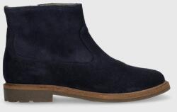 Pom D'api gyerek bokacsizma velúrból SISTER BOOTS sötétkék - sötétkék 31