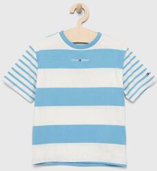 Tommy Hilfiger gyerek póló mintás - kék 128 - answear - 11 990 Ft