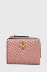 Tory Burch bőr pénztárca rózsaszín, női - rózsaszín Univerzális méret