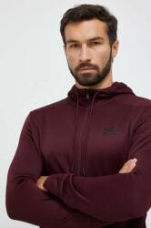 Under Armour melegítő felső bordó, sima, kapucnis - burgundia M