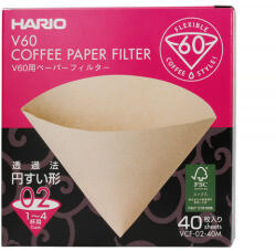 HARIO V60 Misarashi barna papírfilter, V60-02, 40db