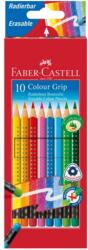 Faber-Castell Grip 2001 színes ceruza radírral 10 db (116613)