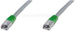 ASSMANN CAT5e F/UTP PVC 1m árnyékolt szürke patch kábel (DIGITUS_DK-1521-010-CO) (DIGITUS_DK-1521-010-CO)