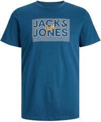 JACK & JONES Tricou pentru bărbați JJMARIUS Regular Fit 12235210 Sailor Blue L