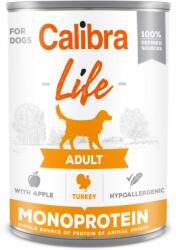 Calibra Dog Life Adult Turkey with apples 400g