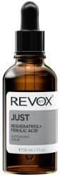 Revox Antioxidáns szérum arcra és nyakra, resveratrol és ferulic sav, 30 ml