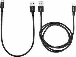 Verbatim 48875 USB-A apa - Micro USB apa Adat és töltő kábel - Fekete (1m) (48875)