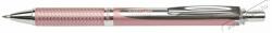 Pentel BL407P-A 0, 35mm rózsaszín test/kék tinta prémium fém nyomógombos rollertoll