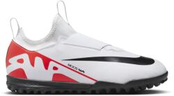 Nike Zoom Mercurial Vapor 15 Academy TF műfüves focicipő, gyerekméret, fehér - piros (DJ5621-600)